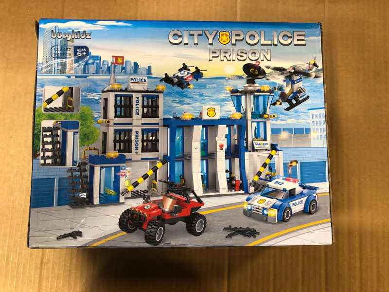 Photo 1 of burgkidz City Police Prison Toy Building Kit