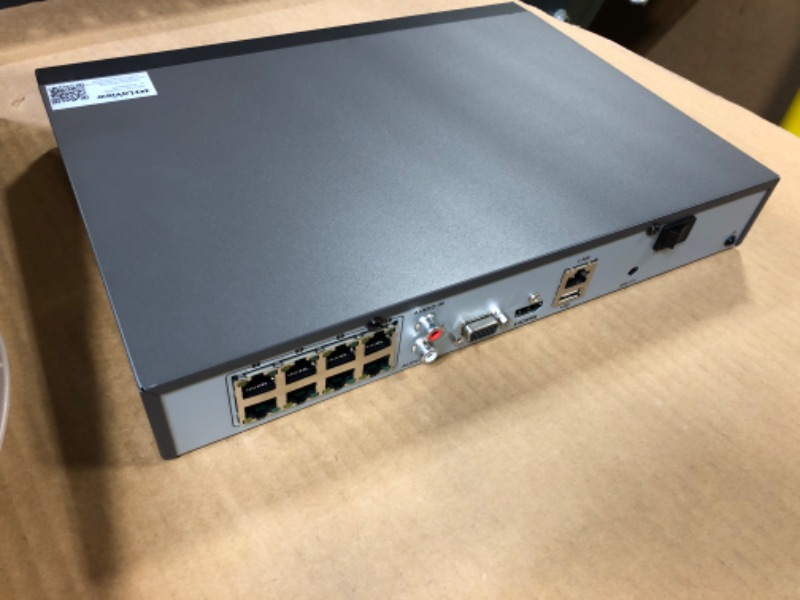 Photo 5 of Laview 8 Channel 4k Uhd Digital H.265 Nvr, 8 Poe Ports,---- No Hdd Included
