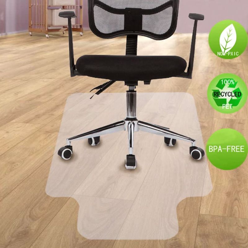 Photo 1 of SHAREWIN Chair Mat for Hard Wood Floors - 36"x47" Heavy Duty Floor Protector - Easy Clean 47"x36" Transparent
