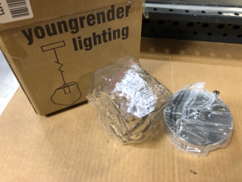 Photo 3 of 1 pc Youngrender Modern Mini Pendant Lights 4.72''Glass Globe  
