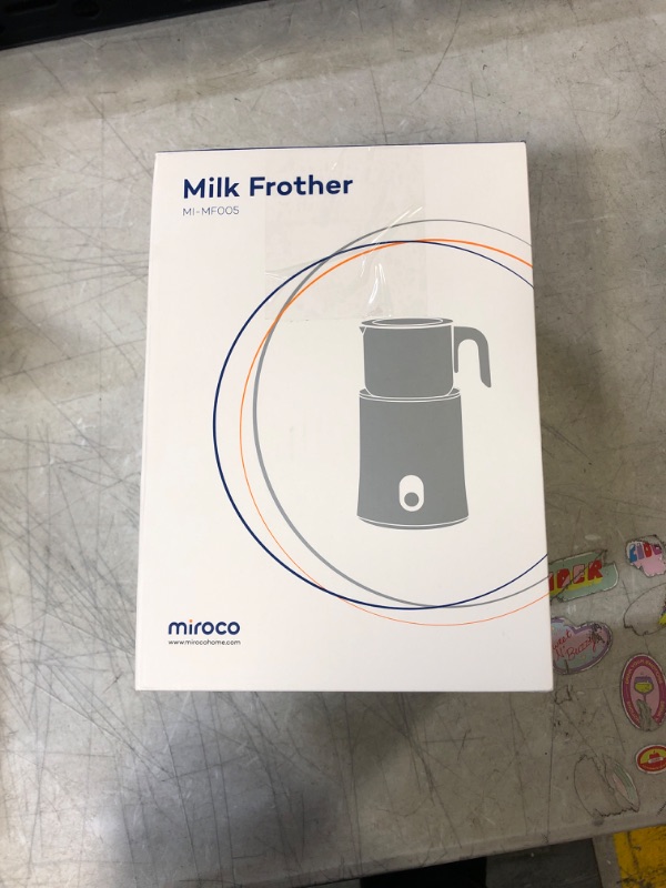 Photo 4 of Miroco Detachable Milk Frother, 4 in 1 Automatic Stainless Steel Milk Steamer
