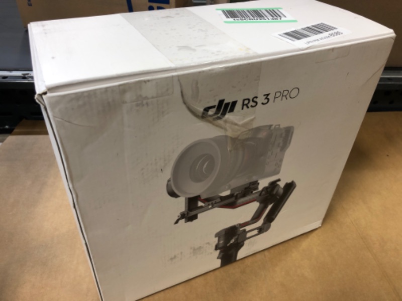 Photo 2 of DJI RS 3 Pro, Handheld 3-Axis Gimbal Stabilizer for DSLR and Cinema Cameras Canon/Sony/Panasonic/Nikon/Fujifilm/BMPCC, Automated Axis Locks, Carbon Fiber Axis Arms, 4.5 kg (10lbs) Payload, LiDAR Focus