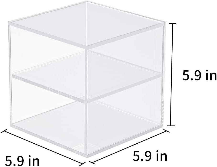 Photo 1 of AITEE Acrylic Desk Organizer and Storage, Clear Office Supplies  