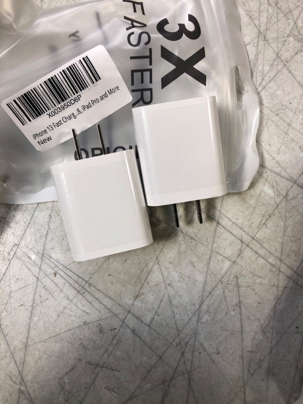 Photo 2 of  Charger Fast Block [Apple MFi Certified] USB C Charger 2Pac