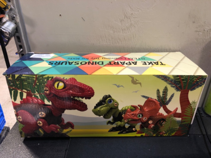 Photo 1 of 3 Pcs Take Apart Dinosaur Toys for 3 to 7 Year Old  
