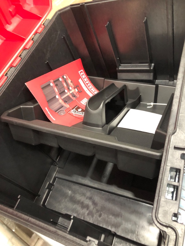 Photo 1 of ***SEE NOTES***CRAFTSMAN VERSASTACK Deep Tool Box, Tool Storage, Lockable, 17 Inch (CMST17825)