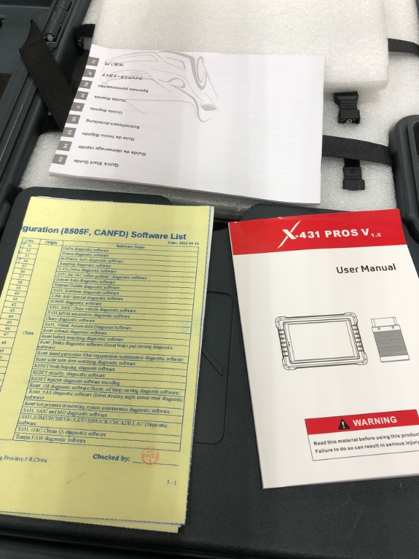 Photo 5 of ***SEE NOTES***2023 LAUNCH X431 V Pro 4.0 Elite OEM Bluetooth Bidirectional Scan Tool with All Connectors,Same as X431 Pro3S+,Online Coding&37+ Reset for All Cars,Key Programming,All-in-1 Auto Scanner for Auto Shops