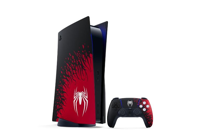 Photo 1 of PlayStation 5 Console – Marvel’s Spider-Man 2 Limited Edition Bundle
DISC VERSION, GAME INCLUDED