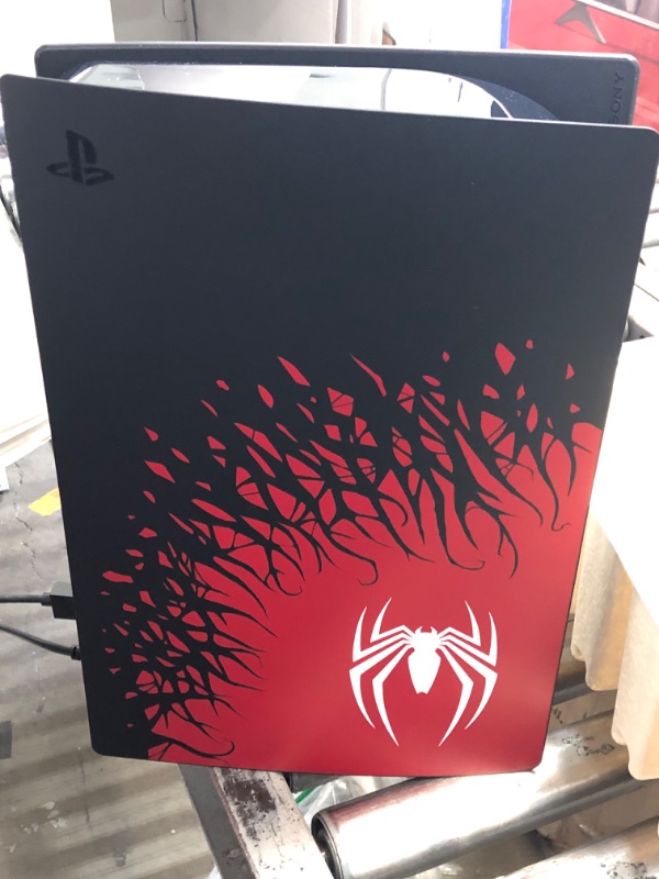 Photo 2 of PlayStation 5 Console – Marvel’s Spider-Man 2 Limited Edition Bundle
DISC VERSION, GAME INCLUDED