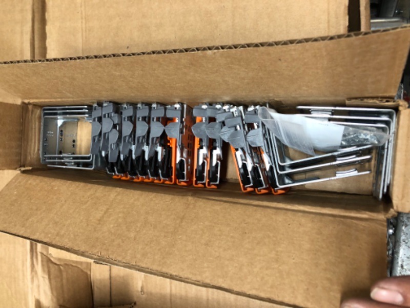 Photo 1 of 18" BLUM Tandem Set of 6 Drawer Slides Plus BLUMOTION Complete Kit. with Runners 563H, Locking Devices, Rear mounting Brackets, and Screws (for face Frame or Frameless Application) 18" Set of 6