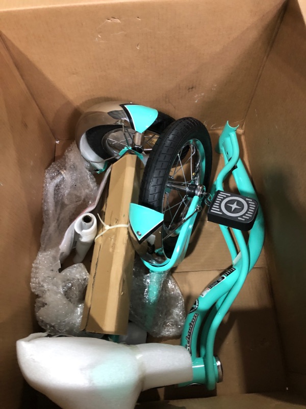 Photo 1 of **MISSING HARDWARE** Schwinn Roadster Tricycle for Toddlers and Kids Classic Tricycle Teal