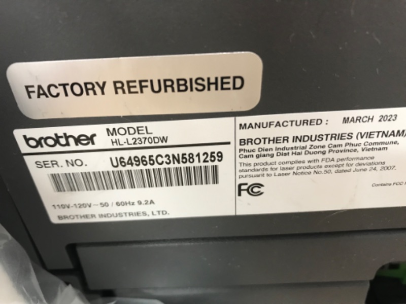 Photo 4 of Brother HLL2370DW Refurbished Monochrome Printer (Renewed Premium)