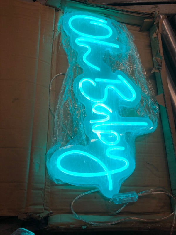 Photo 2 of Custom Neon Sign Customizable Custom LED sign Personalized Custom Neon Signs for Wall Decor 7Changable Color Function(RGB)Family Name ligh for Bedroom Living Room Birthday Wedding Party Bar Salon Girlfrend Gift Customize Your Own Design 10inch to 60inch