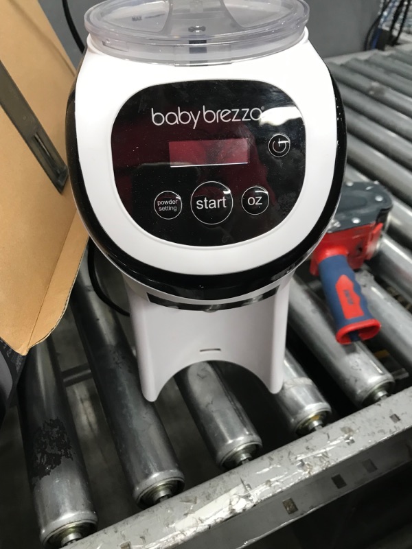 Photo 3 of Baby Brezza Formula Pro Mini Baby Formula Maker – Small Baby Formula Mixer Machine Fits Small Spaces and is Portable for Travel– Bottle Makers Makes The Perfect Bottle for Your Infant On The Go Formula Pro Mini Dispenser Machine