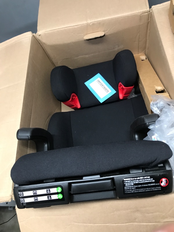 Photo 1 of Clek Oobr Child Safety Booster Car Seat (Pitch Black)