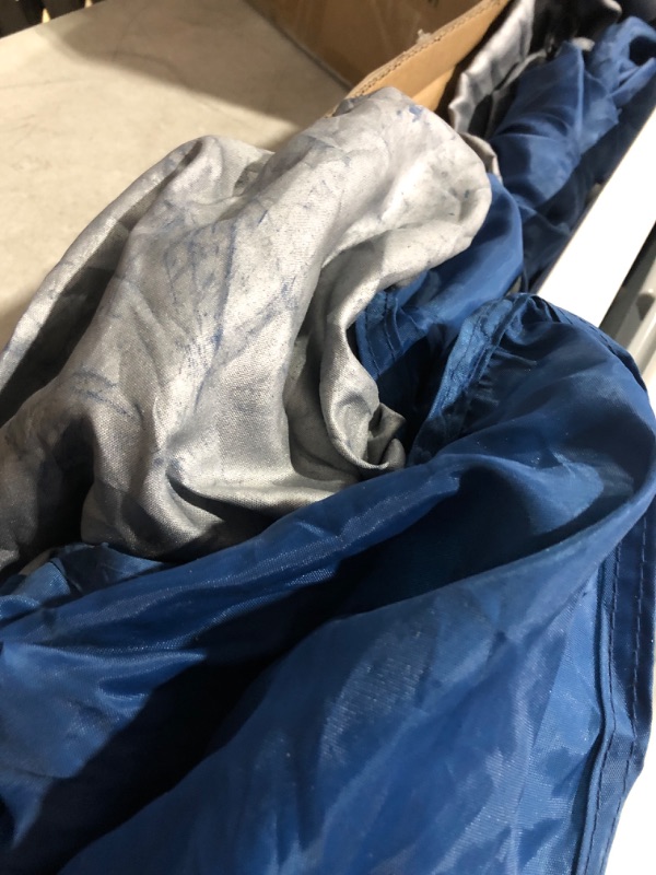 Photo 4 of ***MAJOR DAMAGE - NONFUNCTIONAL - FOR PARTS - NONREFUNDABLE***
E-Z UP Patriot ONE-UP Technology Shelter, 10' x 10', Royal Blue (PTSRB10)