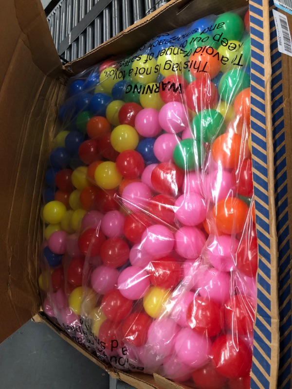 Photo 2 of Click N' Play Phthalate Free & BPA Free, Crush Proof Ball Pit Balls, Bulk 1000 pack