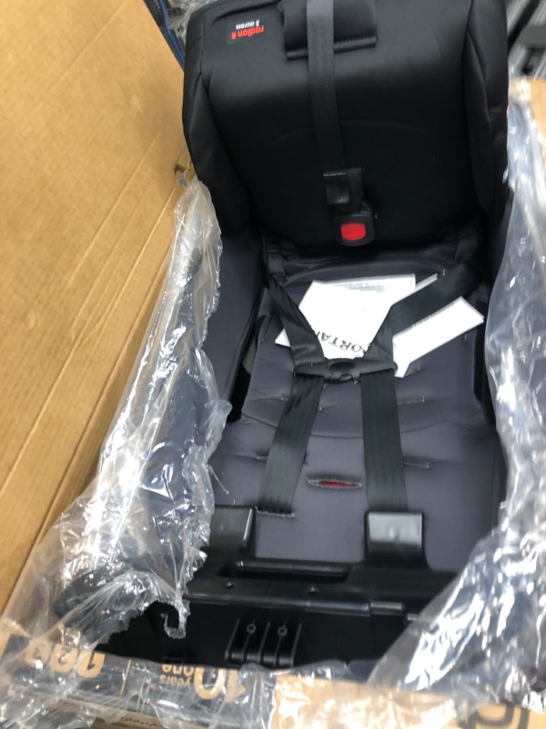 Photo 2 of Diono Radian 3R, 3-in-1 Convertible Car Seat, Rear Facing & Forward Facing, 10 Years 1 Car Seat, Slim Fit 3 Across, Gray Slate Radian 3R Fits 3 Across Gray Slate