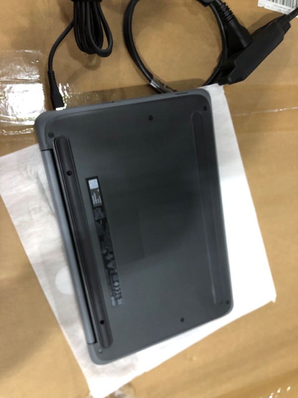 Photo 5 of FACTORY SEAL OPENED FOR INSPECTION**ASUS Chromebook C203XA Rugged & Spill Resistant Laptop, 11.6" HD, 180 Degree, MediaTek Quad-Core Processor, 4GB RAM, 32GB eMMC, MIL-STD 810G Durability, Dark Grey, Education, Chrome OS, C203XA-YS02-GR
