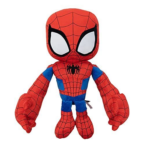Photo 1 of Marvel Ginormous Plush Spider-Man Character, 28-inch Super Hero Soft Doll with Role-Play Hands, Collectible Gift for Kids Ages 3 Years Old & up