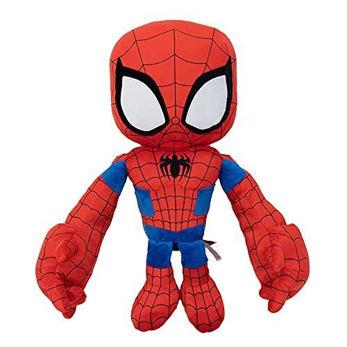 Photo 1 of Marvel Ginormous Plush Spider-Man Character, 28-inch Super Hero Soft Doll with Role-Play Hands, Collectible Gift for Kids & Fans Ages 3 Years Old & up