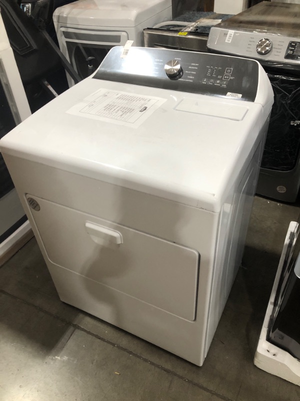 Photo 6 of SCRATCHED FRONT Whirlpool 7-cu ft Electric Dryer (White)
