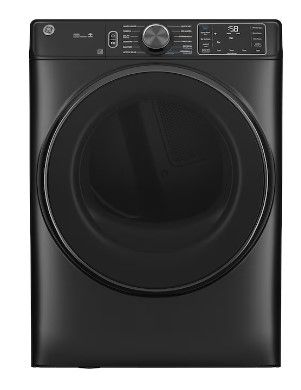 Photo 1 of GE 7.8-cu ft Stackable Steam Cycle Smart Electric Dryer (Carbon Graphite) ENERGY STAR
