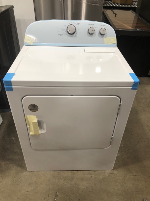 Photo 4 of Whirlpool 7-cu ft Electric Dryer (White)
