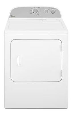 Photo 1 of Whirlpool 7-cu ft Electric Dryer (White)
