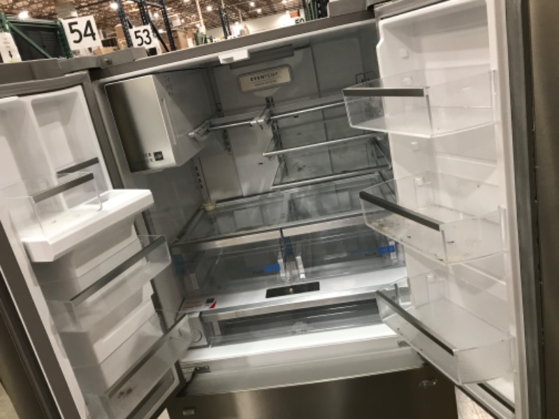 Photo 1 of 25 cu. ft. French Door Refrigerator in Fingerprint-Resistant Stainless Steel

