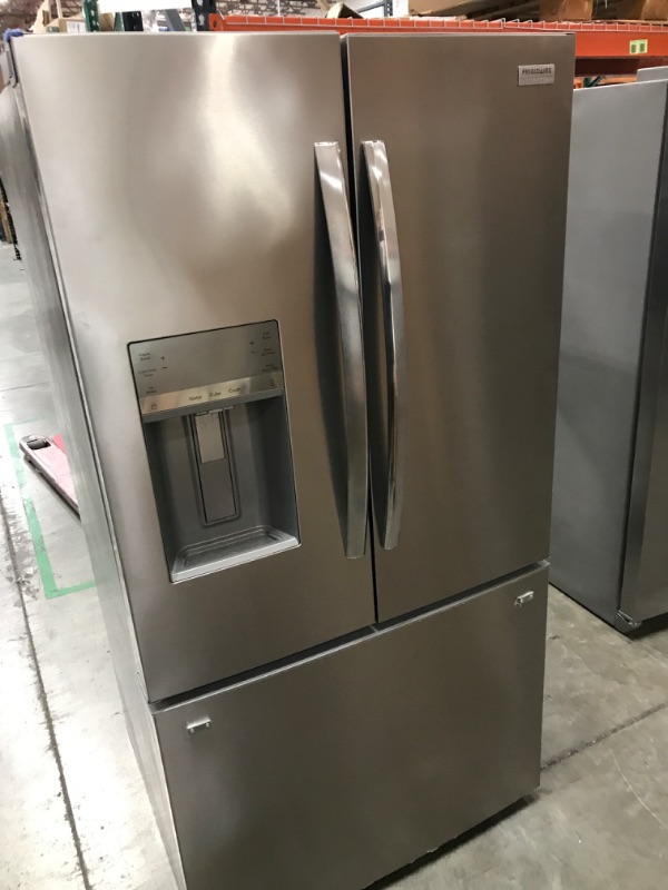 Photo 1 of 25 cu. ft. French Door Refrigerator in Fingerprint-Resistant Stainless Steel
