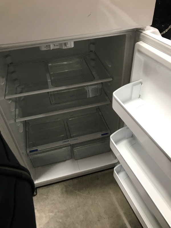 Photo 5 of 18.3 cu. ft. Top Freezer Refrigerator in White, ENERGY STAR
