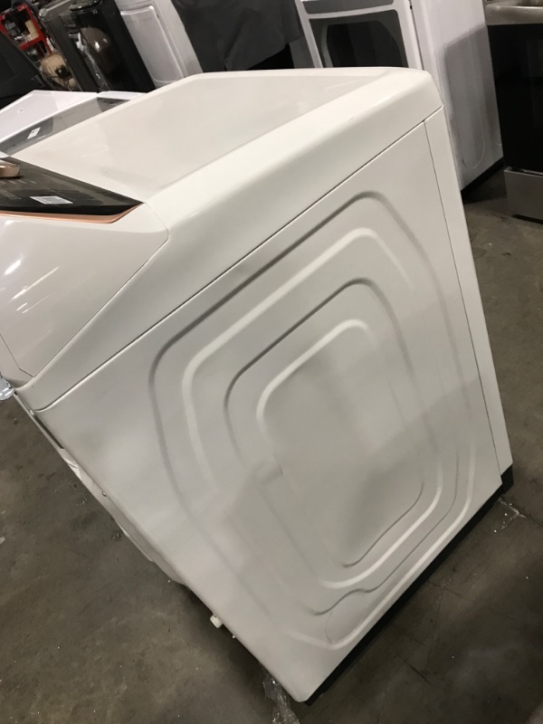 Photo 6 of Samsung 7.4-cu ft Steam Cycle Smart Electric Dryer (Champagne)
