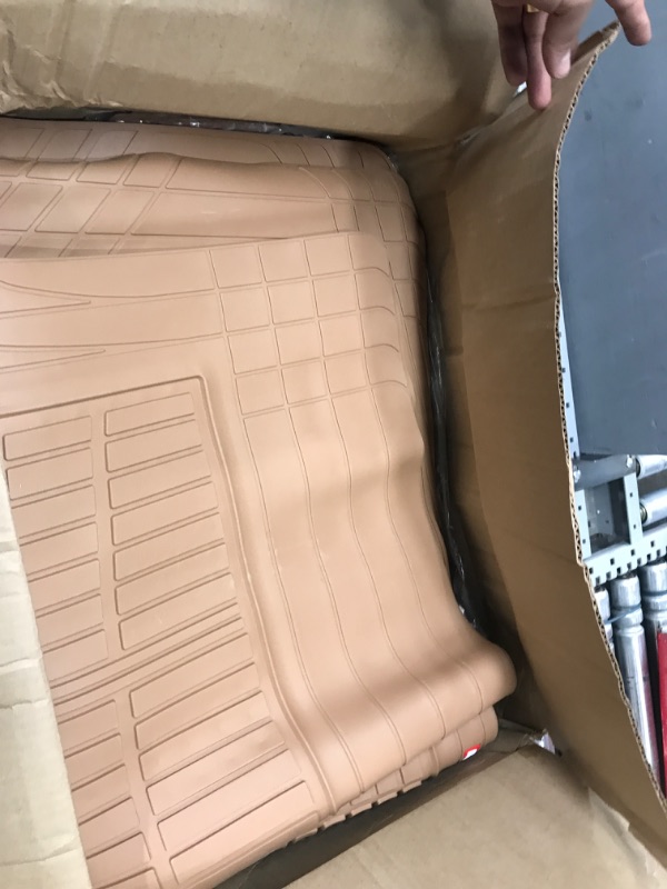 Photo 1 of 7 pcs brown car universal mats