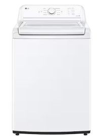 Photo 1 of LG 4.1-cu ft Agitator Top-Load Washer (White)
