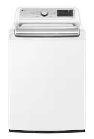 Photo 1 of LG TurboWash 3D 5.3-cu ft Agitator Smart Top-Load Washer (White) ENERGY STAR
