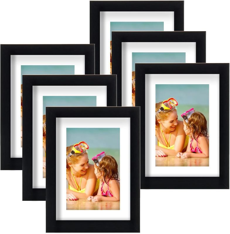 Photo 1 of 5x7 Picture Frame Set of 6 stock image 