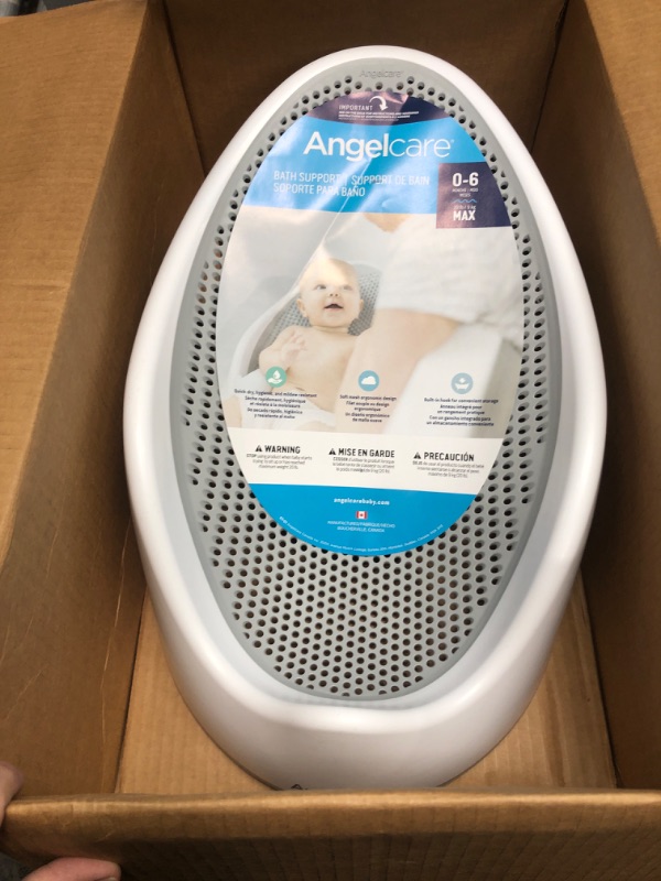 Photo 2 of Angelcare Baby Bath Support (Grey) | Ideal for Babies Less than 6 Months Old