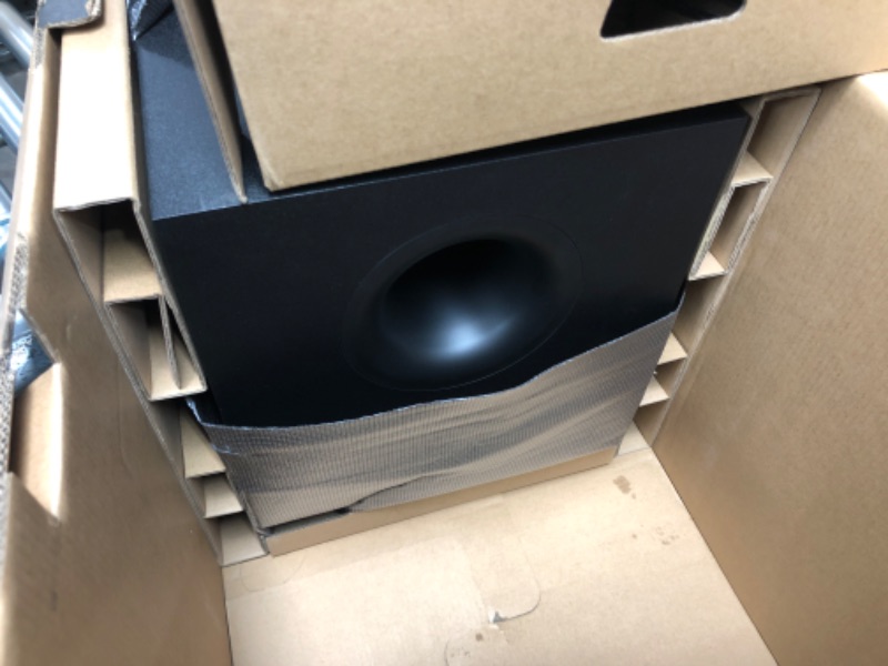 Photo 4 of Razer Nommo V2 Pro - 2.1 PC Gaming Speakers Wireless Subwoofer: THX Spatial Audio - Projection Chroma RGB - Full-Range Drivers - Wireless Down-Firing Subwoofer - Wireless Control Pod