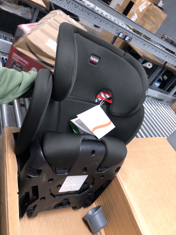 Photo 3 of Britax Skyline 2-Stage Belt-Positioning Booster Car Seat, Dusk - Highback and Backless Seat