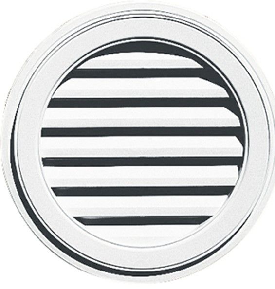 Photo 1 of 22”W x 22”H Round Gable Vent