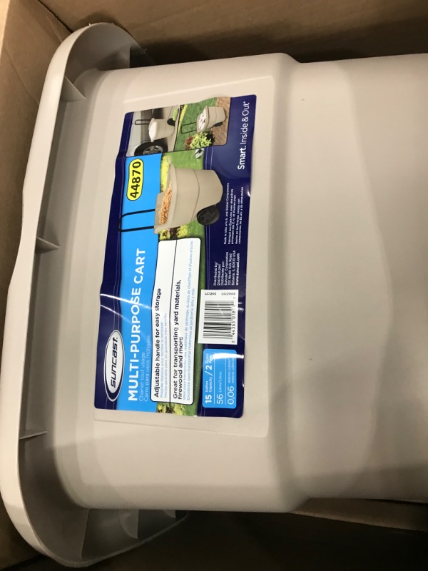 Photo 1 of 3-Cu.-Ft. Lawn & Garden Cart