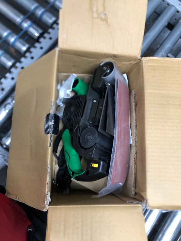 Photo 2 of ***READ NOTES***Metabo HPT Belt Sander | 3 x 21 Inch | For Woodworking | Variable Speed | 9.0 Amp Motor | Soft SB8V2 Metabo HPT SB8V2