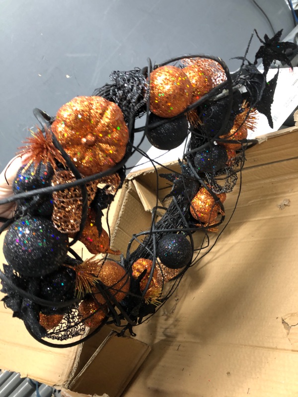 Photo 3 of 20" Halloween Wreath