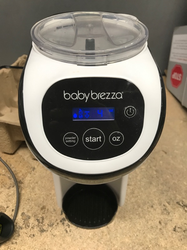 Photo 2 of Baby Brezza Formula Pro Mini Baby Formula Maker – Small Baby Formula Mixer Machine Fits Small Spaces and is Portable for Travel– Bottle Makers Makes The Perfect Bottle for Your Infant On The Go Formula Pro Mini Dispenser Machine