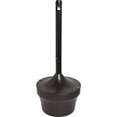 Photo 1 of (SEE NOTES) SDSNTE Steel Cigarette Butt Receptacle Disposal Outdoor for Keeping a Fresh and Clean Area, 5 Gallon Capacity,Black Pot Shape 