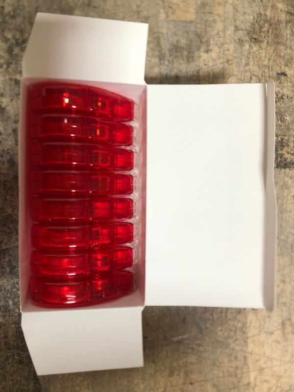 Photo 1 of XFasten Adhesive Roller for Scrapbooking, 8mm x 30ft 8-Pack Double Sided Glue Tape Roller, Scrapbook Supplies for Adults, Photo Tape for Scrapbooking 8-Pack, 0.3-inch by 360-Inch Red Shell (Clear Tape)