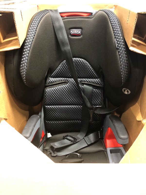 Photo 2 of Britax Grow with You ClickTight Harness-2-Booster Car Seat, Cool Flow Gray ClickTight Cool Flow Gray