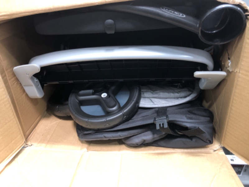 Photo 2 of *****MISSING PIECES******
Graco Ready2Grow LX 2.0 Double Stroller Features Bench Seat and Standing Platform Options, Clark "w/ Added Body Support Cushion" Clark