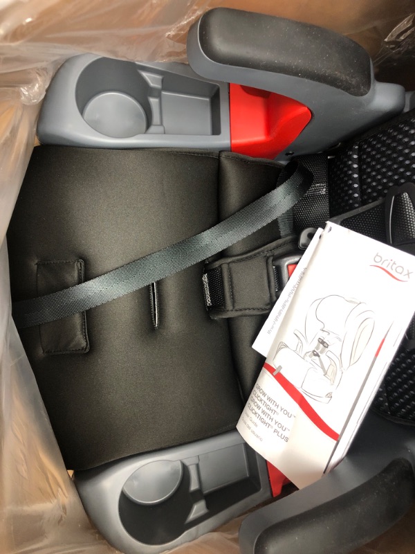 Photo 3 of Britax Grow with You ClickTight Harness-2-Booster Car Seat, Cool Flow Gray ClickTight Cool Flow Gray